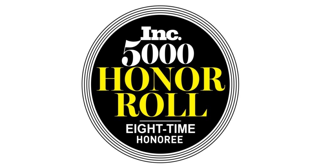 Inc. 5000 Honor Roll Eight-Time Honoree | EnableComp Available Nationwide