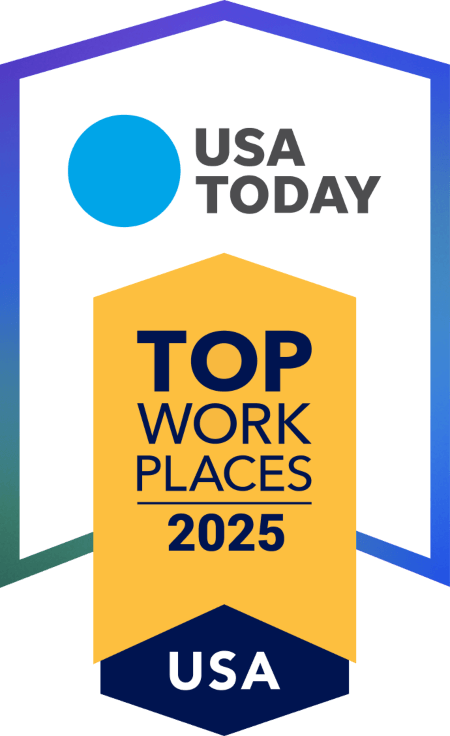 EnableComp has been rated as a Top Work Place in 2025 by USA Today