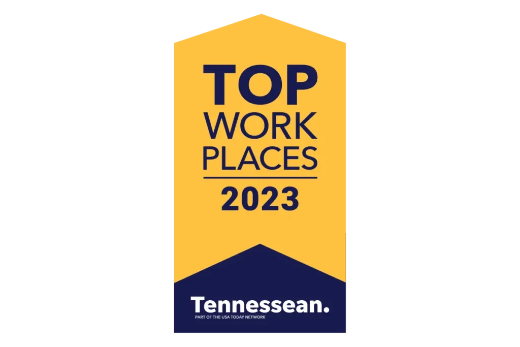 2023 Top Work places Award from the Tennessean | EnableComp is available across the United States.