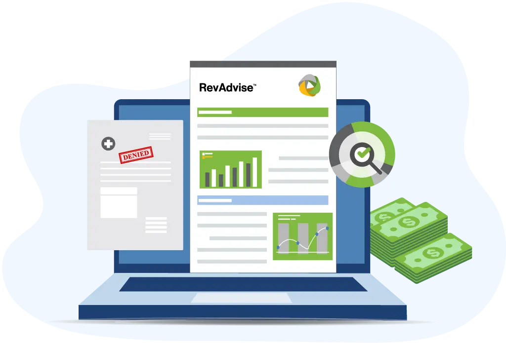 Complex claims analytics, reporting, and advice through a RevAdvise Consultation by EnableComp