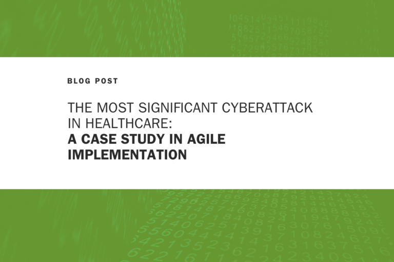The Most Significant Cyberattack in Healthcare