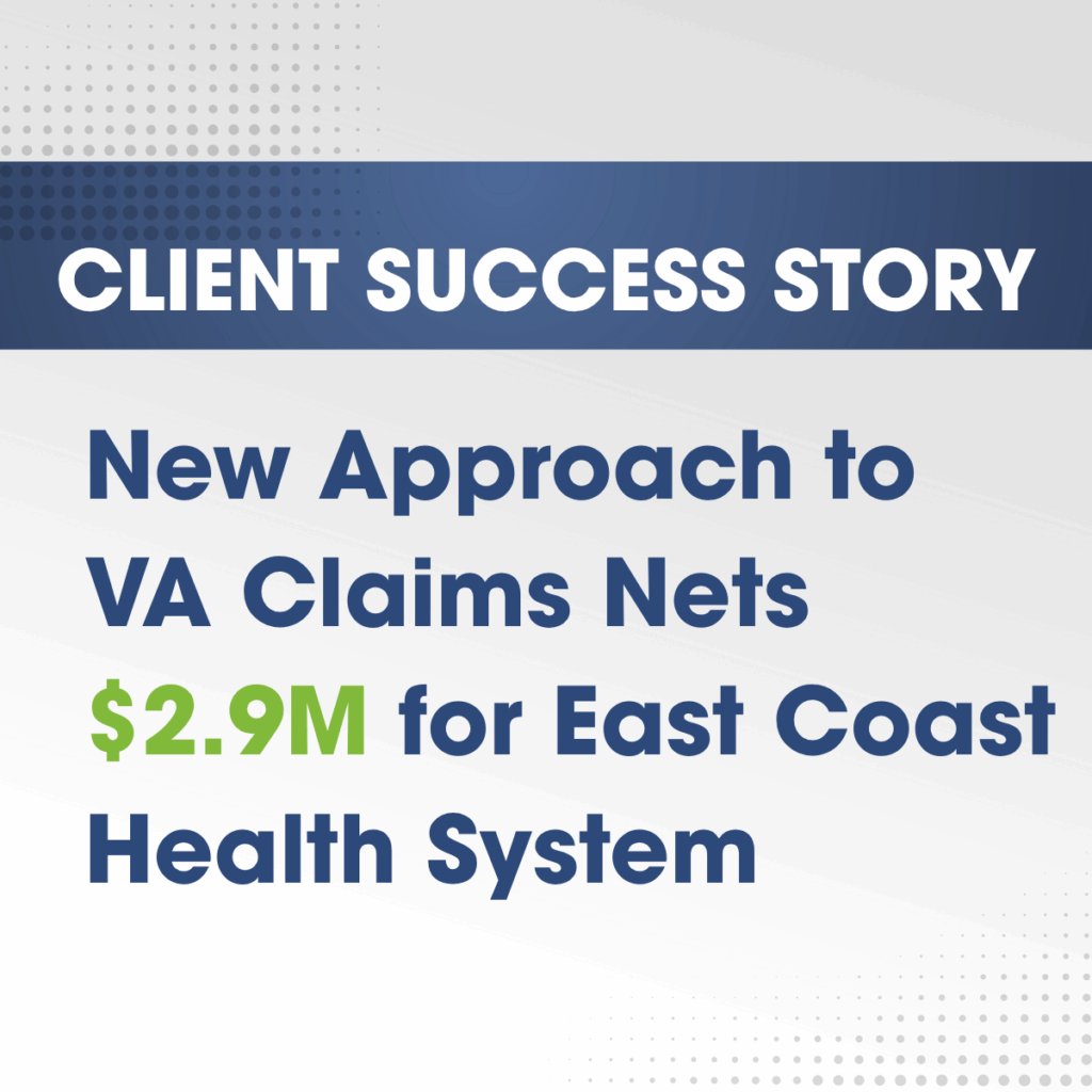 VA CLAIMS EAST COAST HEALTH SYSTEM
