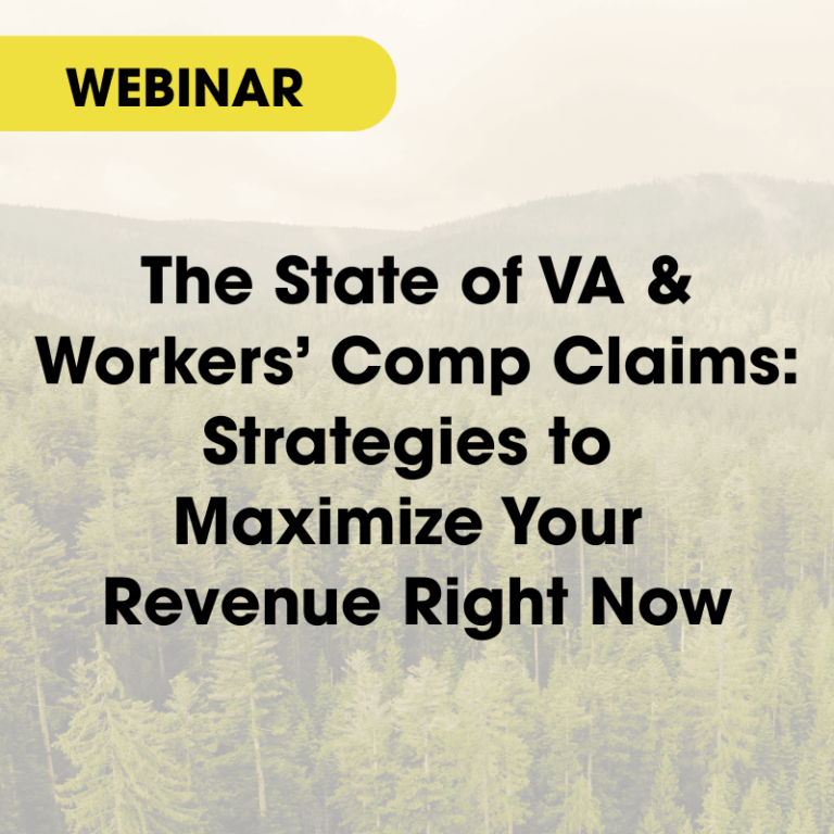 HAPevolve webinar on va and workers comp claims