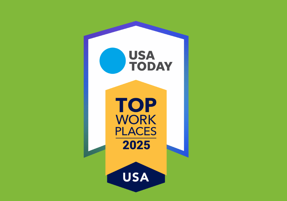 USA Today top workplaces award 2025 - EnableComp Wins