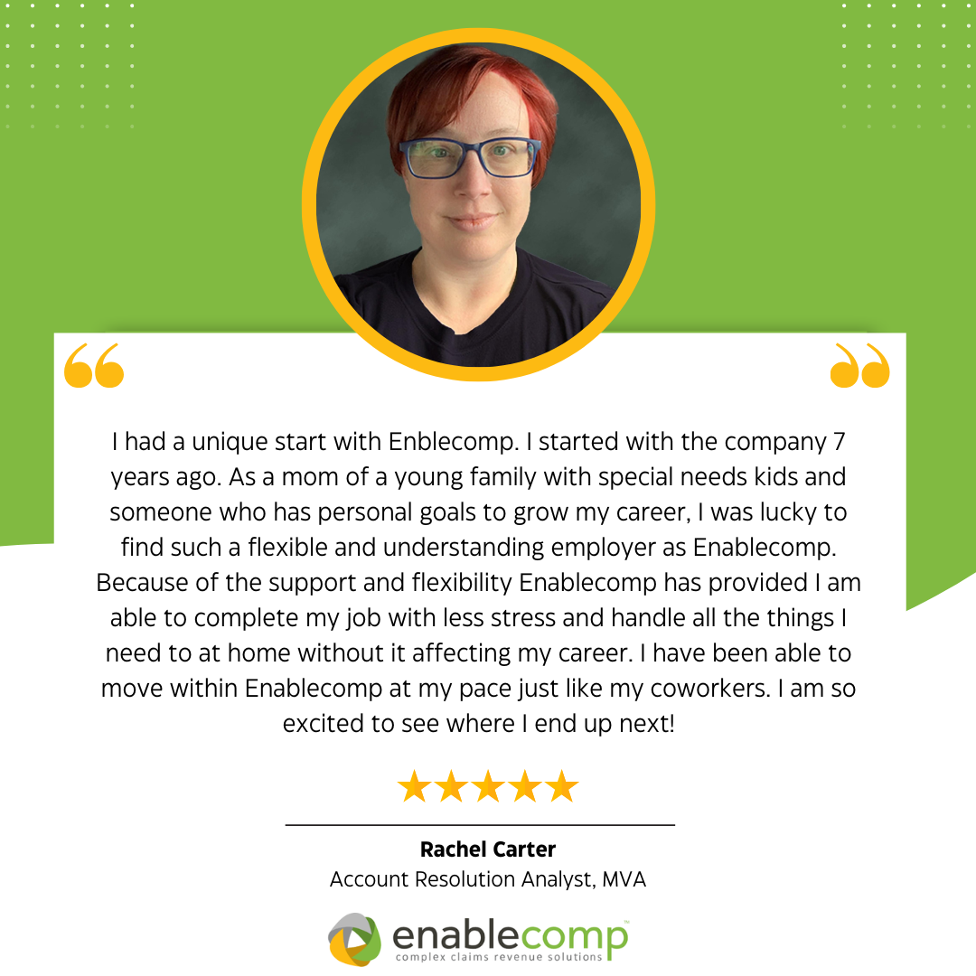 Rachel Carter Account Resolution Analyst MVA